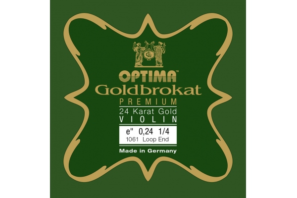 Optima Goldbrokat Premium Extra-light Gold E 0,24 S 1/4