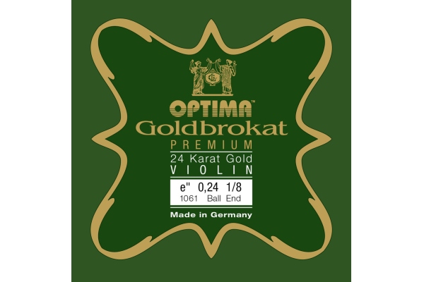 Optima Goldbrokat Premium Gold Extra-light E 0,24 K 1/8