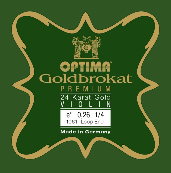 Optima Goldbrokat Premium Medium Gold E 0,26 S 1/4
