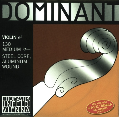 Thomastik Dominant Violin 130 Medium E 4/4