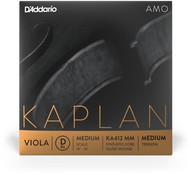 Daddario Kaplan Amo Viola Re(D) MS MT KA412 MM