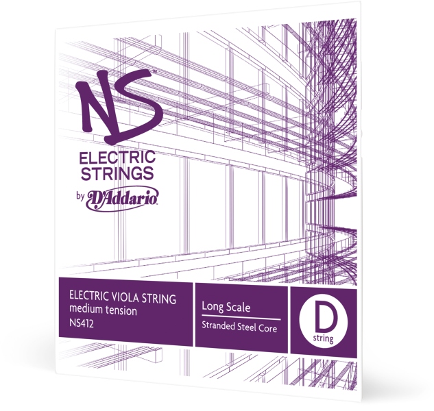 Daddario NS Electric Viola Re(D) LS MT NS412
