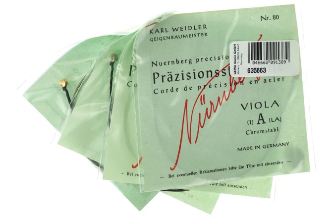 Coarda Re(D) violă Weidler Nürnberger Precision Viola D