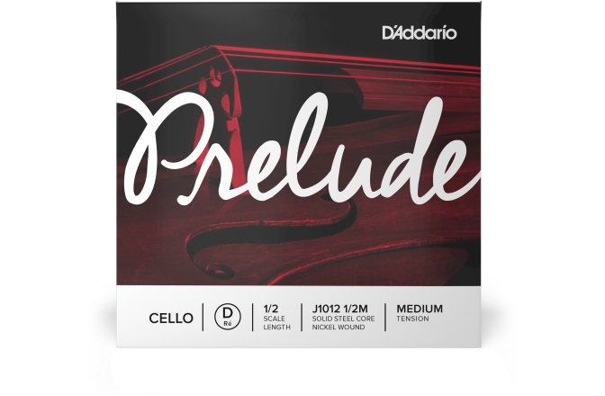 Coarda Re(D) violoncel 1/2 Daddario Prelude Cello Single D String 1/2 Scale MT