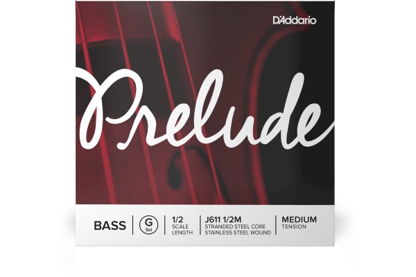 Daddario Prelude Bass Single G String 1/2 Scale MT