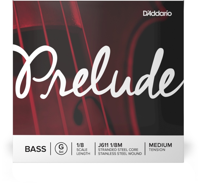 Daddario Prelude Bass Single G String 1/8 Scale MT