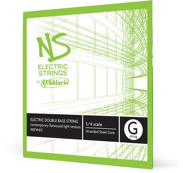 Daddario NS Electric Cont. Bass Single G String 3/4 Scale LT