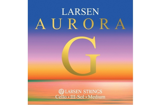Coarda Sol(G) de violoncel Larsen Aurora Cello G Medium 4/4