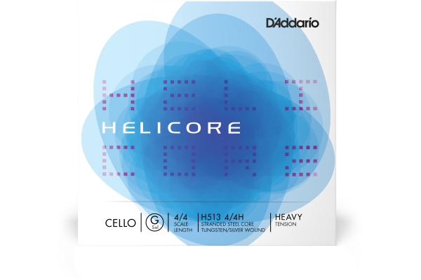 Daddario Helicore Cello Single G String 4/4 Scale HT