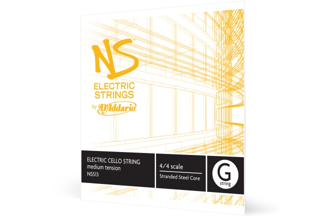 Coarda Sol(G) violoncel  Daddario NS Electric Cello Single G String 4/4 Scale MT