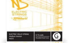 Coarda Sol(G) violoncel  Daddario NS Electric Cello Single G String 4/4 Scale MT