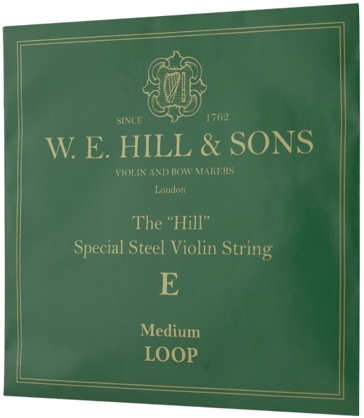 W.E. Hill & Sons Violin String E - Medium - Loop End