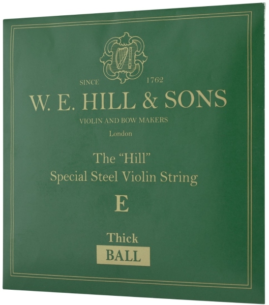 W.E. Hill & Sons Violin String E - Strong - Ball End