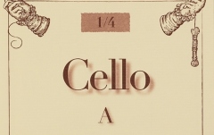 Coardă violoncel A (LA) 1/4  Larsen Corzi violoncel Original Fractional A 1/4