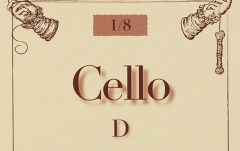 Coarda violoncel D Larsen Original Fractional - marime mica D 1/8