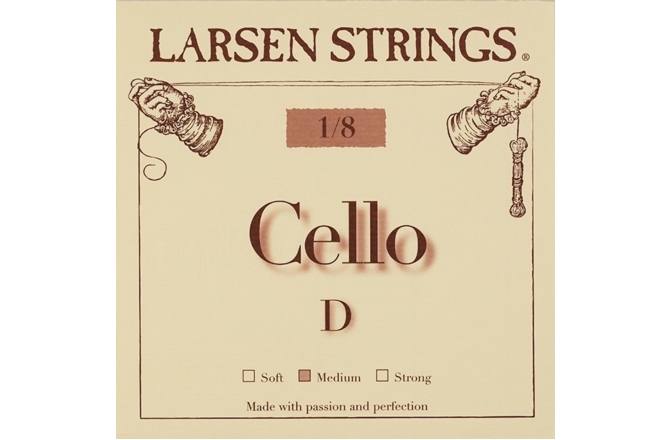 Coarda violoncel D Larsen Original Fractional - marime mica D 1/8