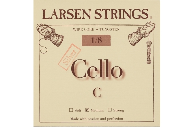 Coarda violoncel Larsen Original Fractional - marime mica C 1/8