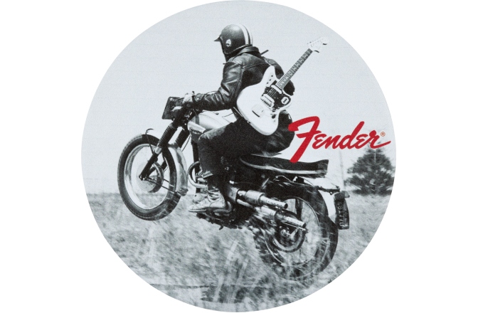 Coastere din Piele Fender Vintage Ads 4-Pk Coaster Set Black and White