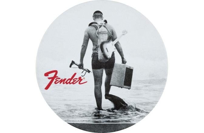 Coastere din Piele Fender Vintage Ads 4-Pk Coaster Set Black and White