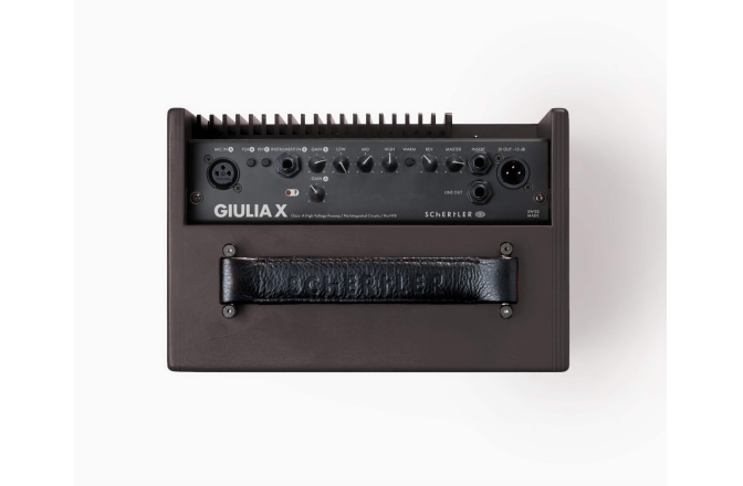 Combo chitară acustică și voce Schertler Giulia X Dark Wood + Bag