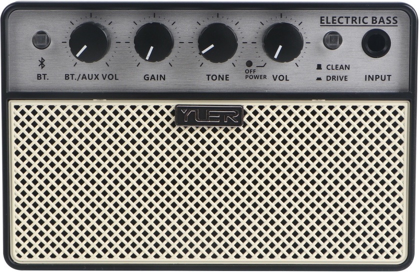 YUER BA-10 Portable Amp for Bass Guitar with Bluetooth