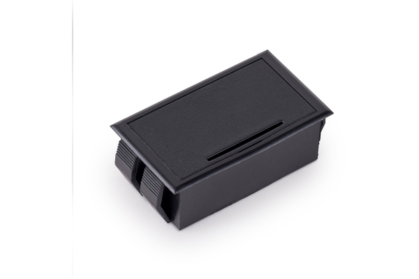  Exterior Battery Compartment for 1 x 9V Battery, with detachable lid