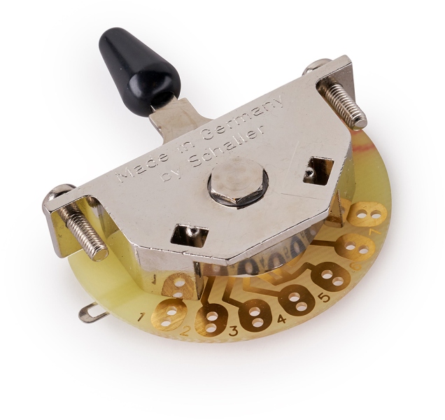 MEC Pickups  Blade Switch, 5-Position, 7-Pole - Black Tip
