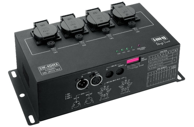 Comutator DMX img Stage Line SW-4DMX