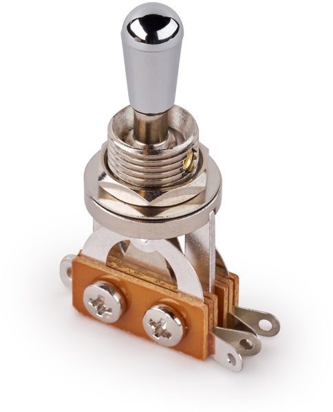 MEC Pickups Toggle Switch, ON/ON/ON, DP3T - Chrome