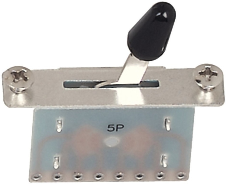 Partsland Comutator 5 pozitii Buton negru