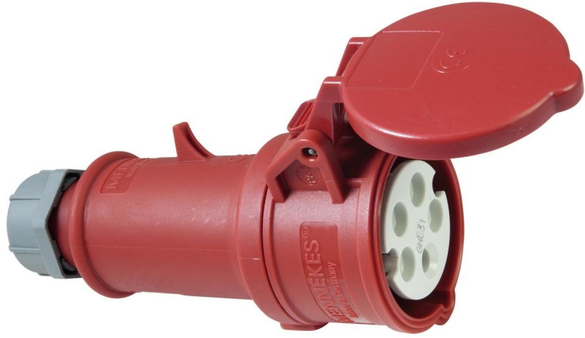MENNEKES CEE Socket 16A 5pin rd
