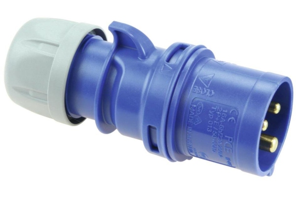 CEE Plug 16A 3pin bu