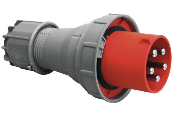 PC ELECTRIC CEE Plug 63A 5pin rd
