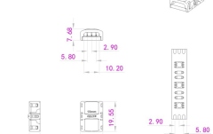 Conector bandă led Eurolite LED Strip Connector 3Pin 10mm