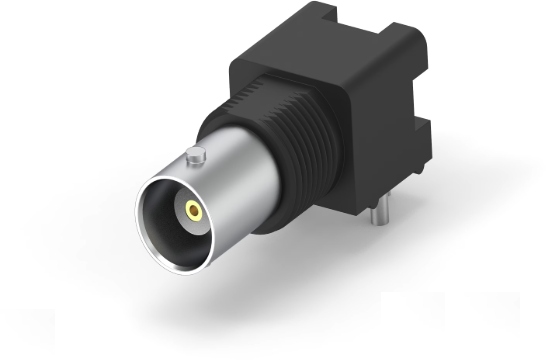 Sennheiser BNC connector with angled PCB connection