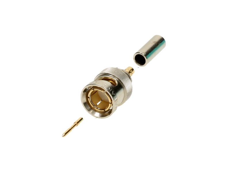 Klotz BNCslim plug 75 Ohm – UHDDamar & Hagen / group 42 - orange