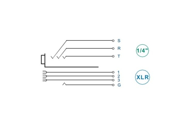 Conector combo Neutrik NCJ6 FA-H