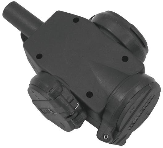 PSSO Safety Connector 3-fold bk