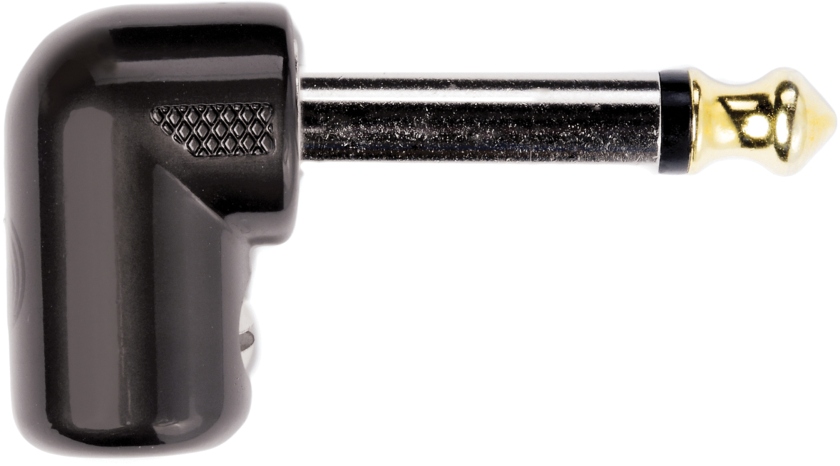 Daddario Solderless 1/4'' Right Angle Plug 2-Pack