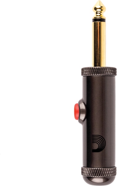 Daddario Solderless 1/4'' Straight Plug w/ Latching Switch