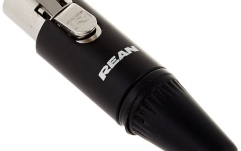 Conector mini XLR mama cu 4 pini Neutrik Rean RT4FC-B