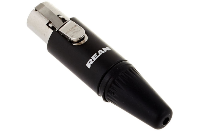 Conector mini XLR mama cu 4 pini Neutrik Rean RT4FC-B