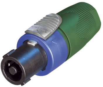 Neutrik NL4 FX-5 Green