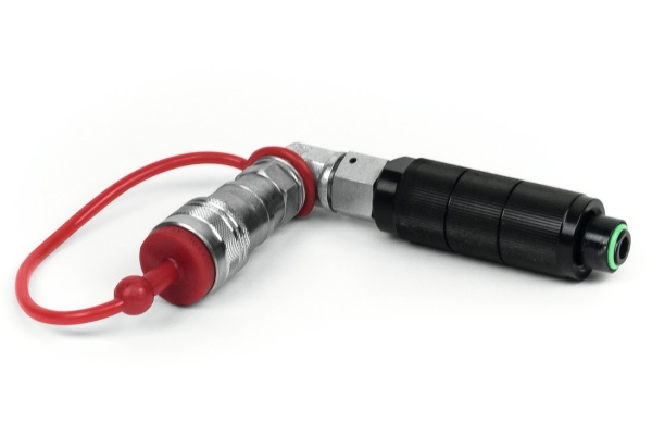 CO2 Bottle to Hose 90 degree Quick Connector CO2 Bottle to Hose 90 degree Quick Connector