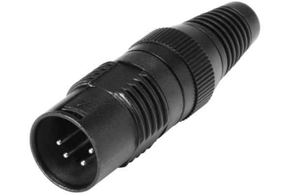 XLR plug 4pin HI-X4CM-G