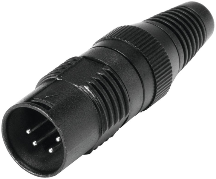 Hicon XLR plug 4pin HI-X4CM-G