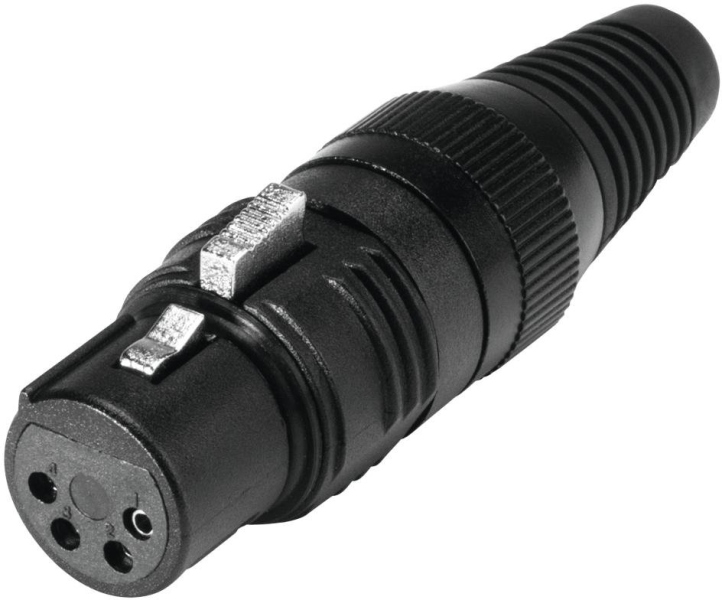Hicon XLR socket 4pin HI-X4CF-G