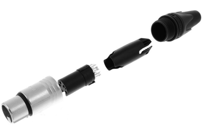 Conector XLR mama cu 4 pini Neutrik NC4FXX