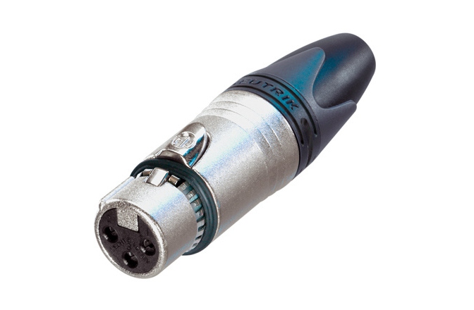 Conector XLR mama cu ecranare capacitiva Neutrik NC3FXX EMC
