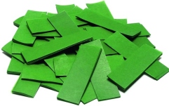 Confeti din hârtie  TCM FX Slowfall Confetti rectangular 55x18mm, dark green, 1kg